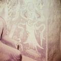 Photograph of a wall painting of Avalokiteśvara in Dunhuang Mogao Cave 272 taken by Raghu Vira in 1955.
