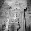 Photograph of Dunhuang Mogao Cave 98, west wall taken by Irene Vincent in 1948.
