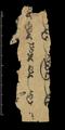 Manuscript fragment in Sogdian containing a medical text.