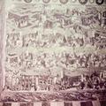 Photograph of the ceiling of Dunhuang Mogao Cave 419 taken by Raghu Vira in 1955.