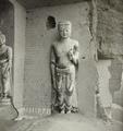 Photograph of Dunhuang Mogao cave 412, northern wall, taken by Desmond Parsons in 1935.