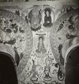 Photograph of Dunhuang Mogao cave 285, eastern end of north wall, taken by Desmond Parsons in 1935.