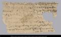 Sanskrit manuscript fragment