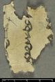 Manuscript fragment with Chinese on one side and Sogdian on the other.