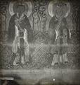 Photograph of Dunhuang Mogao cave 150, south wall of corridor, taken by Desmond Parsons in 1935.