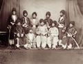 Afghan Sirdars at Lord Mayo's Durbar, Ambala, March 1869.