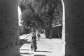 Street scene in Dunhuang, taken on Joseph Needham's 1943 visit.