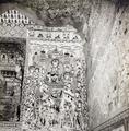 Photograph of west wall of Dunhuang Mogao Cave 159, taken by Irene Vincent in 1948.