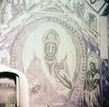 Photograph of a wall painting in Dunhuang Mogao Cave 435 taken by Raghu Vira in 1955.