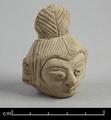 Terracotta female head.