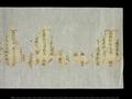 Tangut manuscript scroll, very fragmentary
