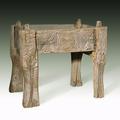 Wooden altar table.