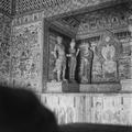 Photograph of niche in Dunhuang Mogao Cave 159 taken by Irene Vincent in 1948.