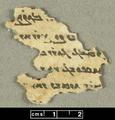 Manuscript in Parthian in Manichaean script from Karakhoja (Gaochang/Kocho) near Turfan.