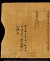 Scroll manuscript of Mahaprajnaparamitasastra in Chinese.