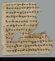 Sanskrit manuscript fragment.