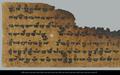 Pothi manuscript of Saddharmapundarikasutra (Lotus Sutra) in Sanskrit.