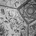 Photograph of the ceiling in Dunhuang Mogao Cave 249 taken by Irene Vincent in 1948.