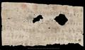 Khotanese manuscript fragment