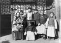 Chief Telegraphist in Jehol [Chengde], Mr Zhong and family. Photograph taken by William Purdom on his 1909-1910 travels in China.