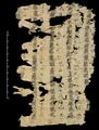 Tangut manuscript/printed document with Tibetan from Kharakhoto (Heicheng).