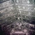Photograph of the ceiling of Dunhuang Mogao Cave 254 taken by Raghu Vira in 1955.