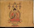 Buddha seated on Padmāsana.