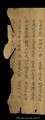 Saddharmapundarikasutra (Lotus Sutra), Chinese translation by Kumarajiva from Dunhuang and 'Da zhuang yan lun jing' juan 14 end only..