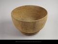 Turned wooden bowl with a moulding forming a foot. When found, the bowl contained coins (Stein 1921a, 779).
