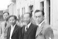 Yu Guangyuan, Li Peilin, Zhang Chali and Hu Xiangbi in Lanzhou taken on Joseph Needham's 1943 visit to Dunhuang.