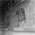 Photograph of  two niches in Dunhuang Mogao Cave 259 taken by Irene Vincent in 1948.