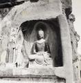 Photograph of Dunhuang Mogao Cave 259, north wall, taken by Irene Vincent in 1948.
