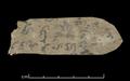 Inscribed Khotanese wooden fragment