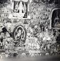Photograph of Dunhuang Mogao Cave 254, south wall, taken by Irene Vincent in 1948.