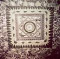 Photograph of the ceiling of Dunhuang Mogao Cave 420 taken by Raghu Vira in 1955.