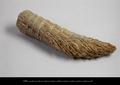 Fragment of a broom made of split cane and string. For a full description of the method of construction see Curatorial Comment below.