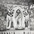 Photograph of Śākyamuni standing on the Vulture Peak in Dunhuang Mogao Cave 249 taken by Irene Vincent in 1948.