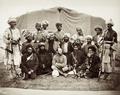 Major Cavagnari and Chief Sirdars, Jalalabad, 1879.