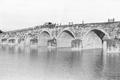Arched stone bridge at Zitong, Sichuan, taken on Joseph Needham's 1943 visit to Dunhuang.