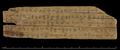 Inscribed Khotanese wooden tablet