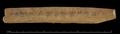 Fragment of a Khotanese manuscript wooden tablet
