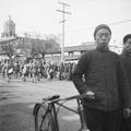 Beijing during the entry of communist troops into the city in 1949.