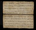 Tibetan manuscript