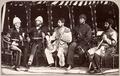 Amir Yakub Khan, and officials, Gandamak, May 1879