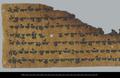Pothi manuscript of Saddharmapundarikasutra (Lotus Sutra) in Sanskrit.