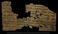 Fragment with Sogdian text on one side and Chinese on the other. The Sogdian is probably the same text as Or.8212/83.