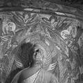 Photograph of Apsaras in Dunhuang Mogao Cave 254 taken by Irene Vincent in 1948.