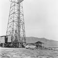 Oilfield at Yumen, Gansu, China, taken by Irene Vincent in 1948.
