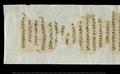 Tangut manuscript scroll, fragment