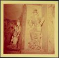Photograph of statues in Dunhuang Mogao Cave 384 taken by Raghu Vira in 1955.